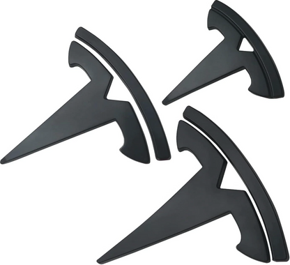 Model 3/Y - Tesla merki cover (Svört)