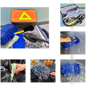 Alhliða heinsiklútar, ryksuga, skafa, taska